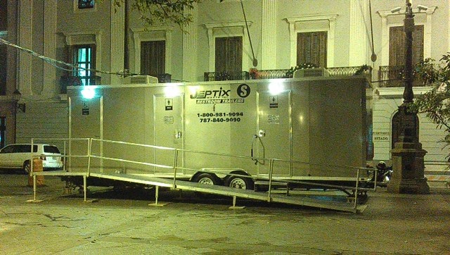 ADA Accessible Restroom Trailer